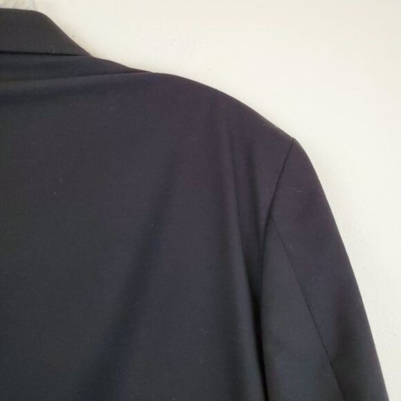 Oscar de la Renta 2-button notch lapel blazer - Picture 8 of 9